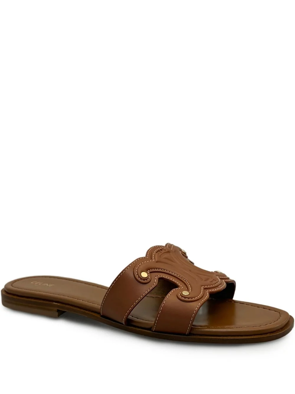 Celine Women Marina Leather Flat Sandals - 1