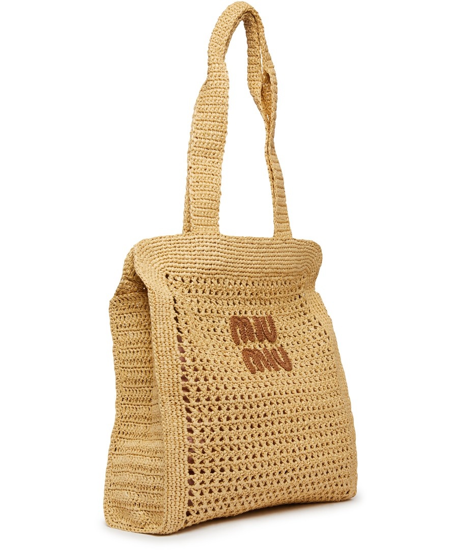 Vertical crochet tote bag - 2