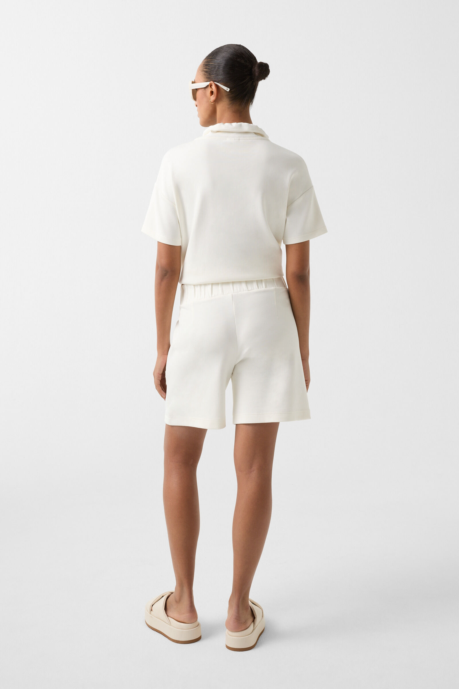 Fea jersey shorts in Off-White - 3