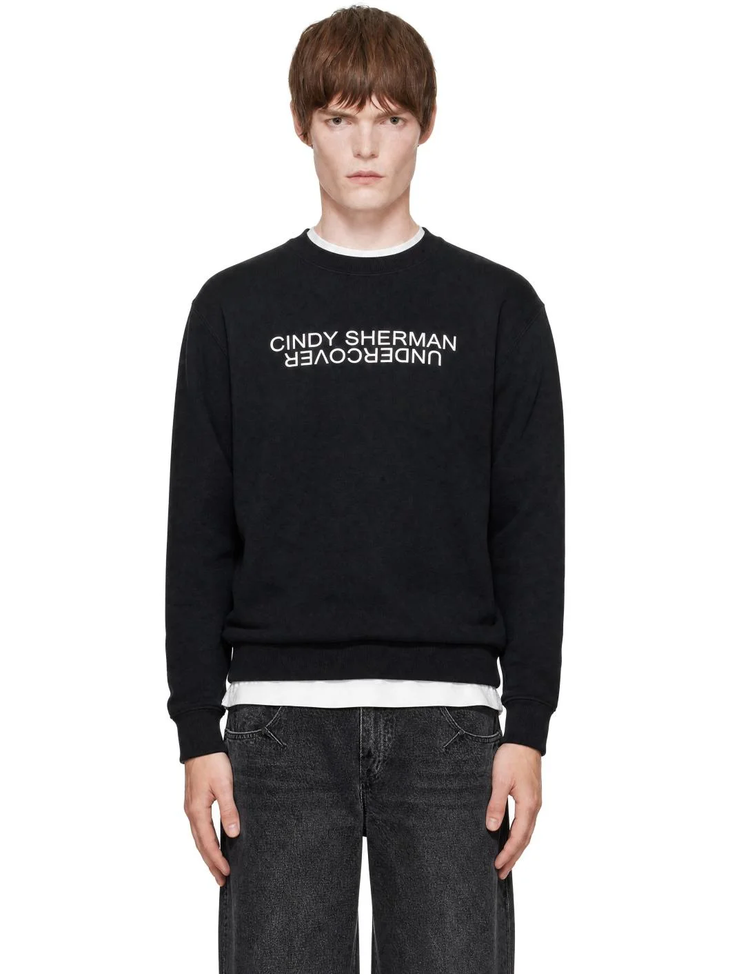 Black 'Cindy Sherman' Sweatshirt - 1