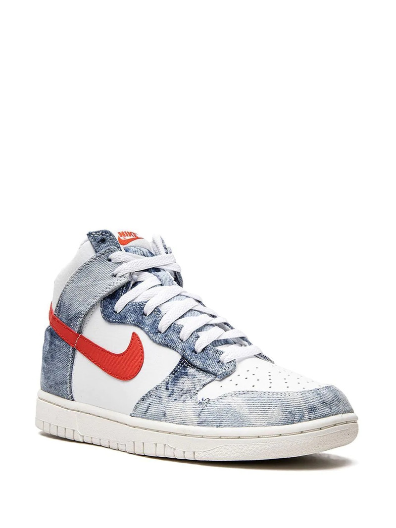 Nike Dunk High "Washed Denim" sneakers outlook