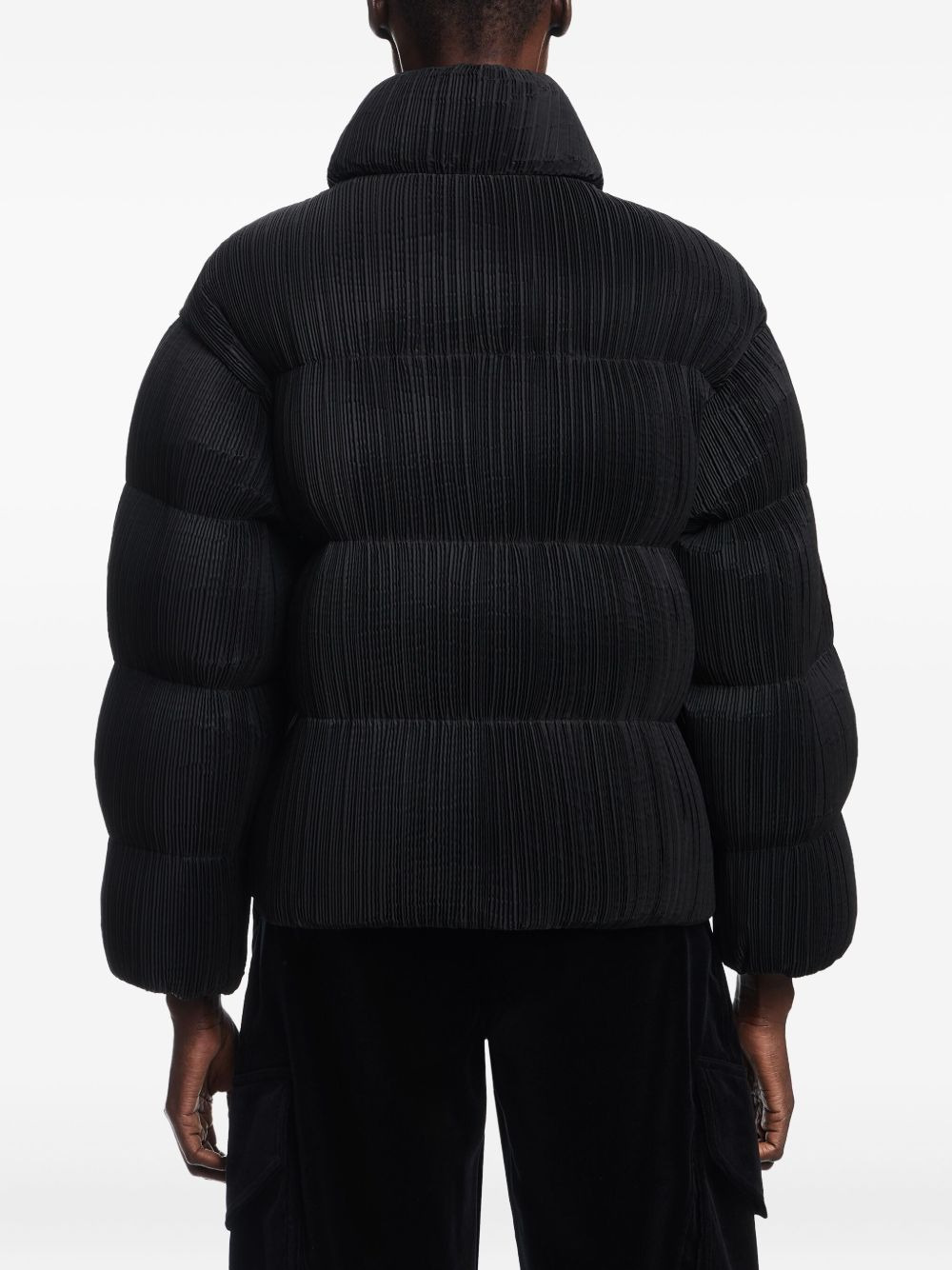 pleated puffer jacket - 4