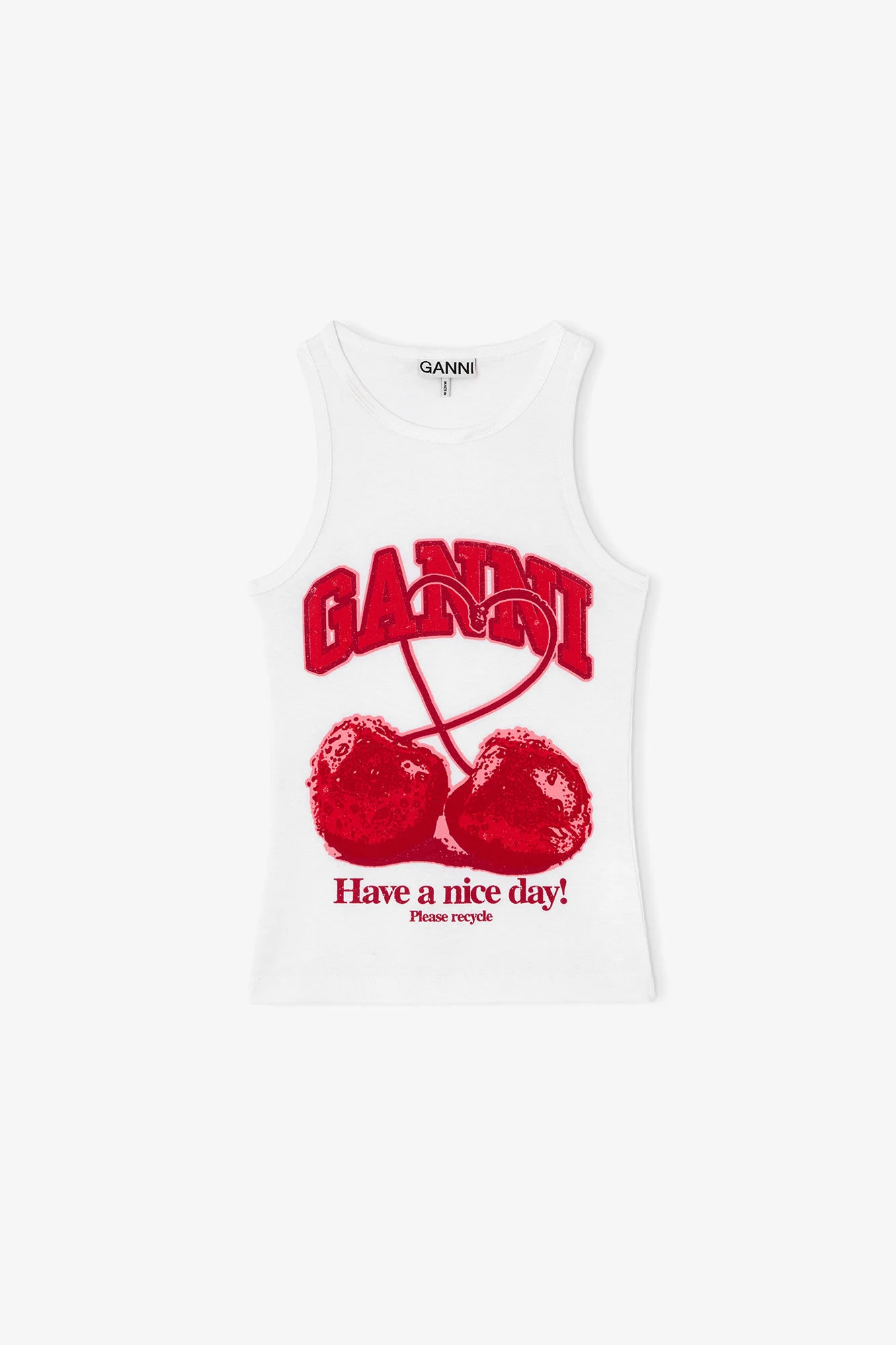 TANK TOP WITH CHERRY - 1