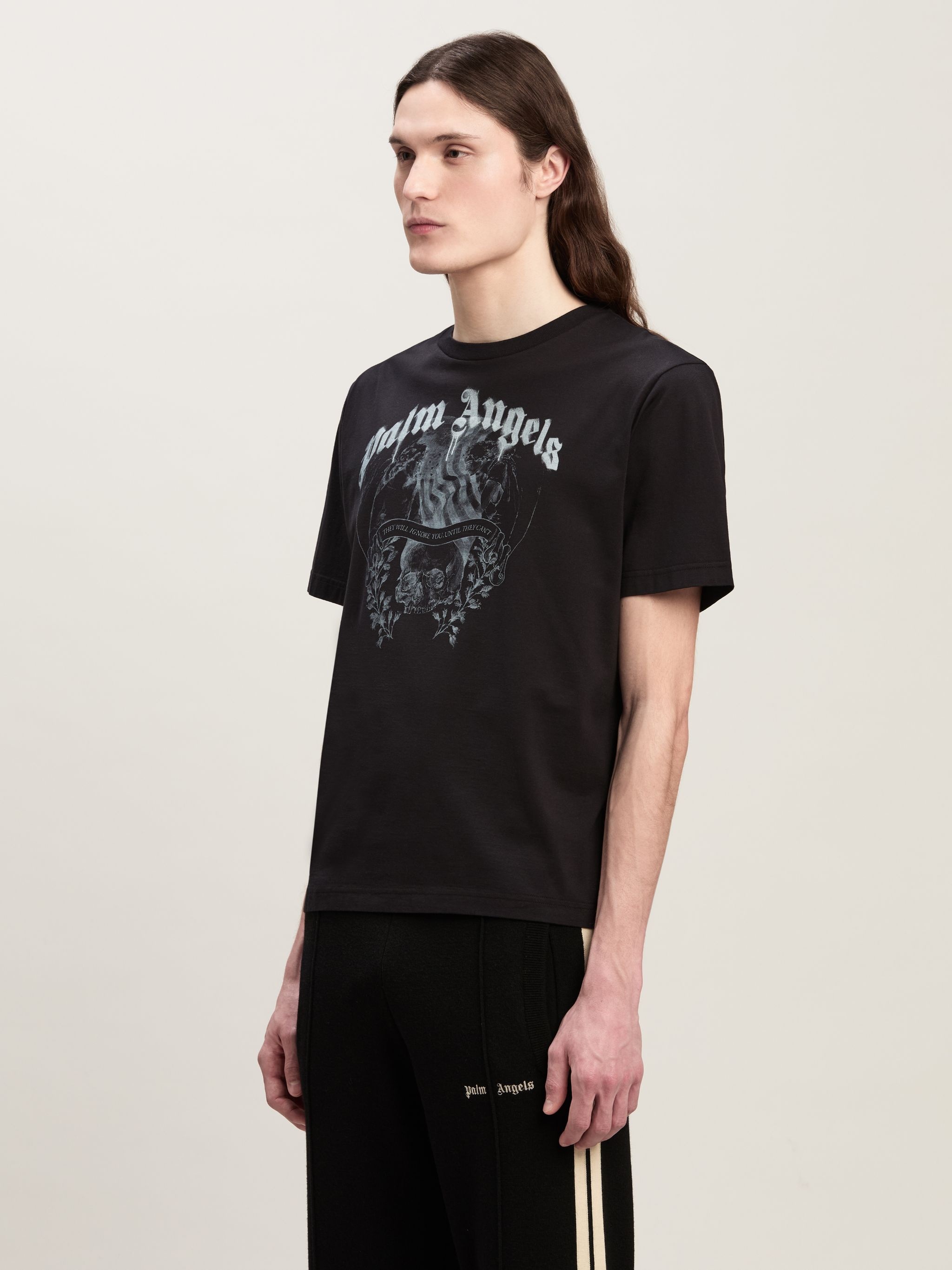 ★人気★【Palm Angels】STATEMENT PENCIL T-SHIRT Palm Angels 'statement Pencil Classic' T-shirt | italist