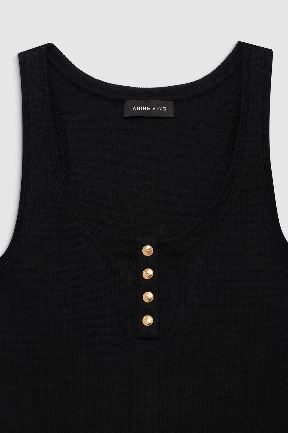 Alessia Tank - Black - 4