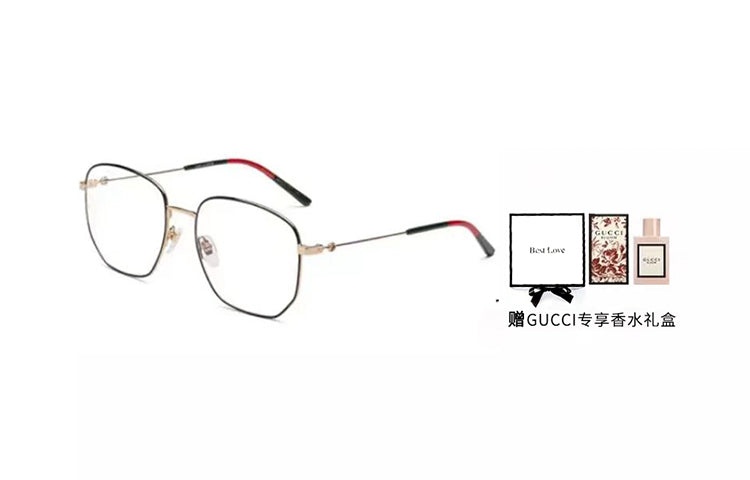 Gucci GG Standard Optical Glasses Frame Sub Edition Black GG0396O-001 - 3