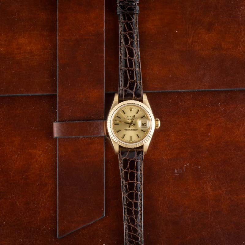 Rolex Datejust Ref 69178 18k Yellow Gold - 6