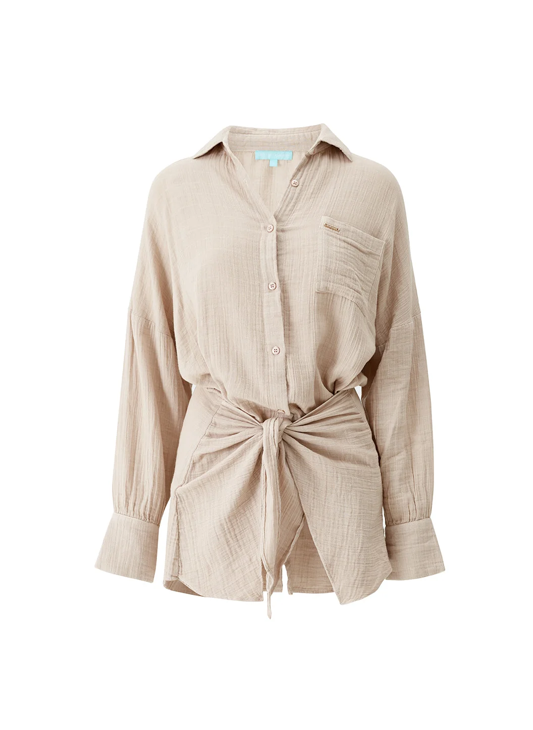 SARA BEIGE DRESS - 1