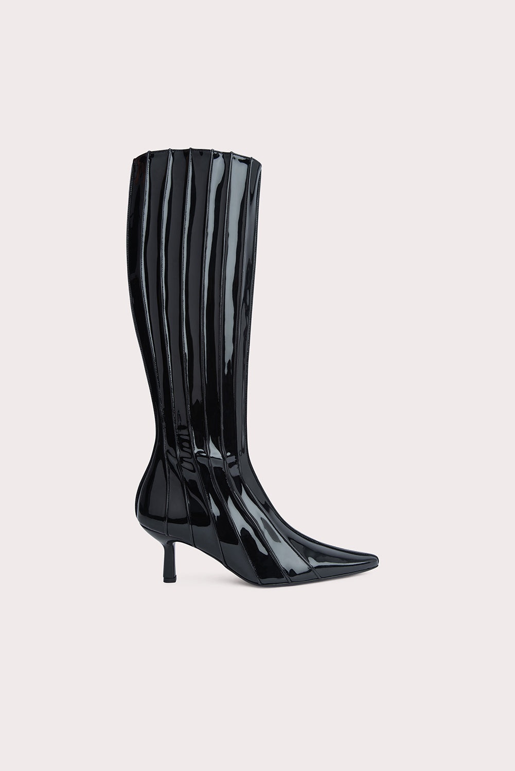 FAYE BLACK PATENT LEATHER - 1