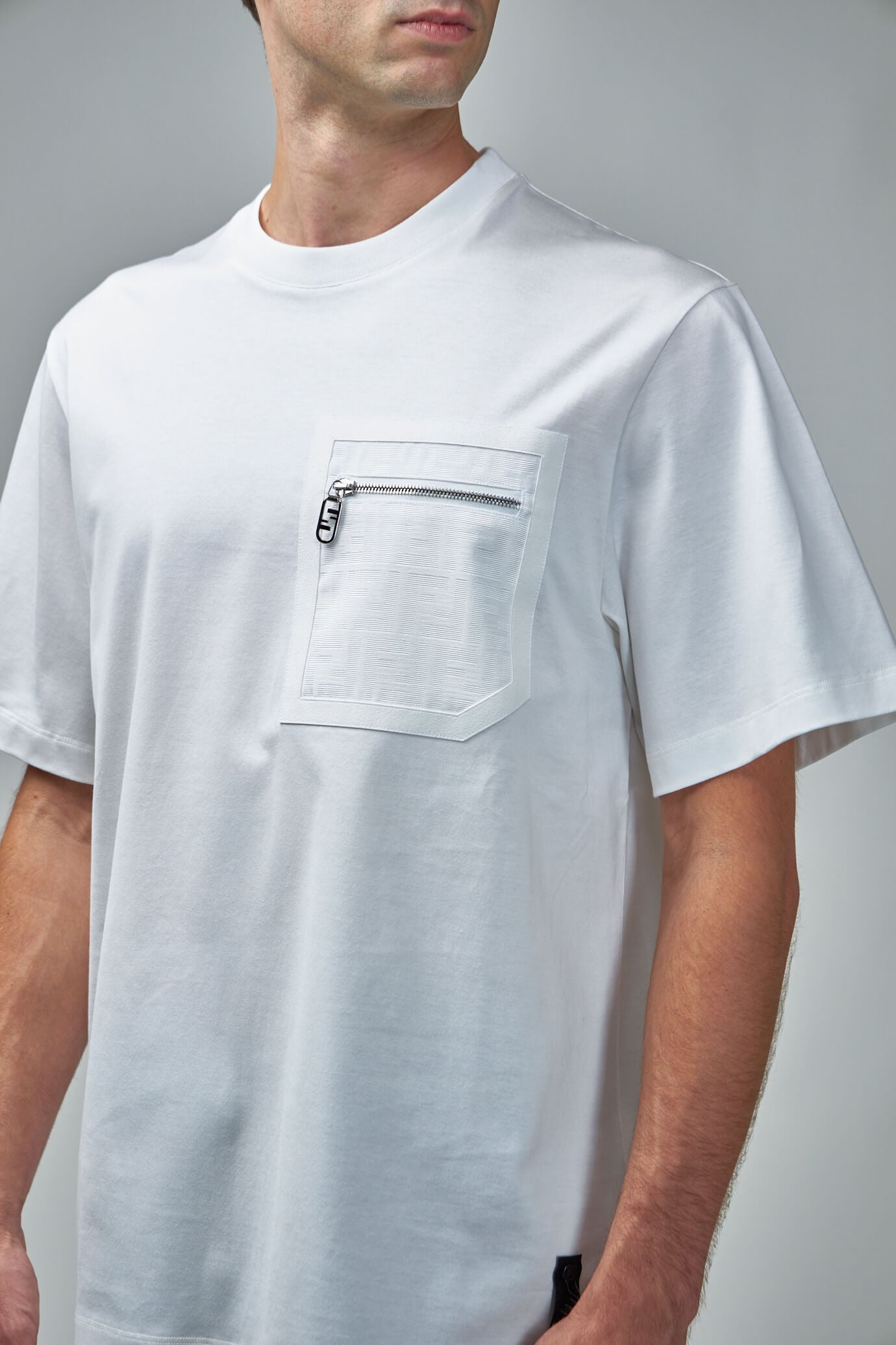 FENDI FF Pocket T-shirt | labelsfashion | REVERSIBLE