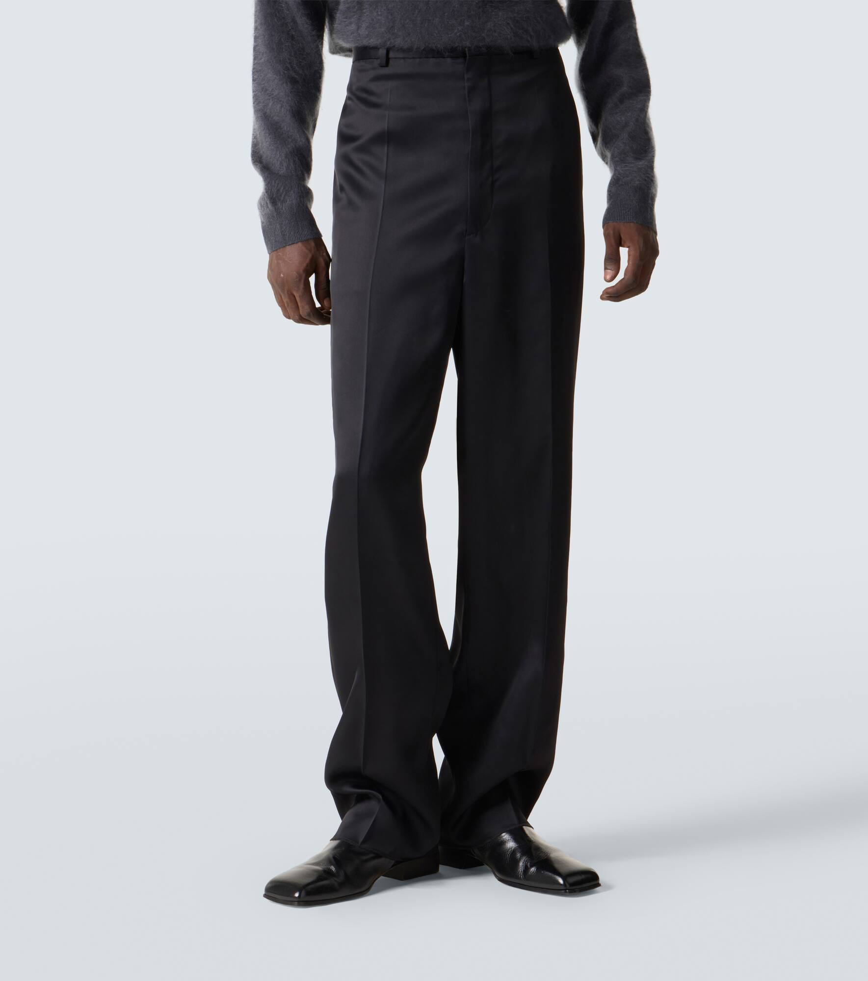 High-rise straight pants - 3