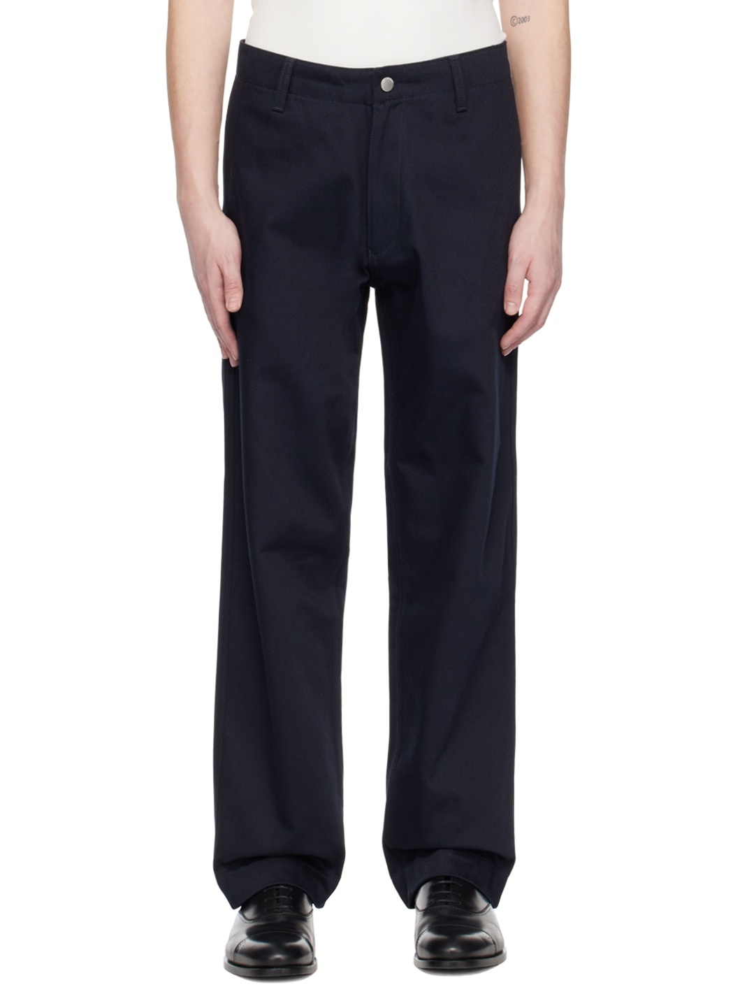 Navy Bull Trousers - 1