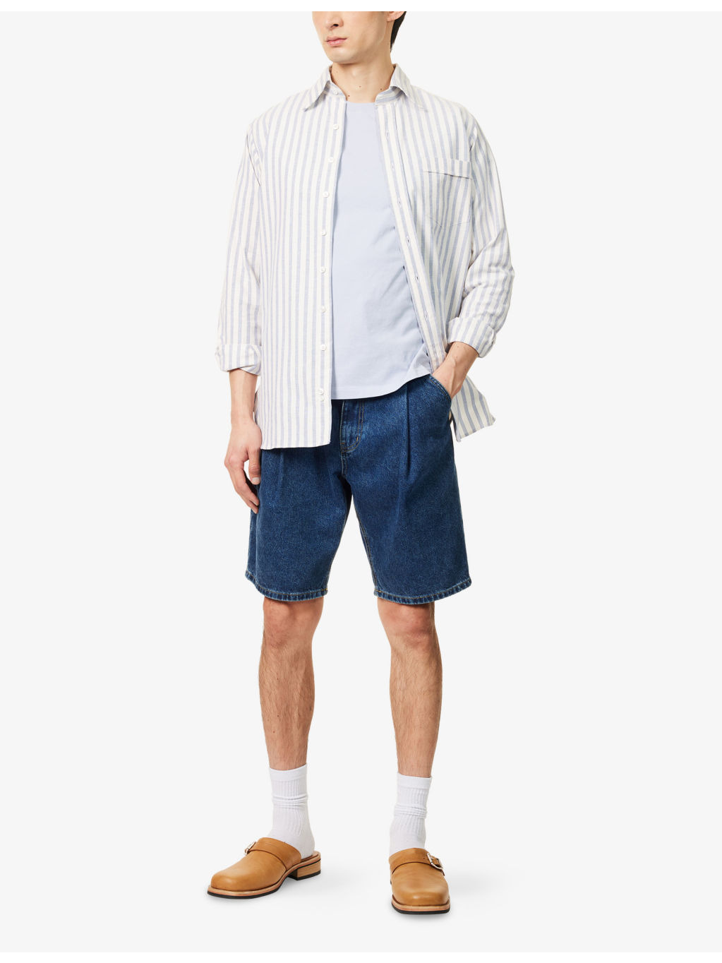 Regular-Fit Crewneck Cotton T-Shirt - 2