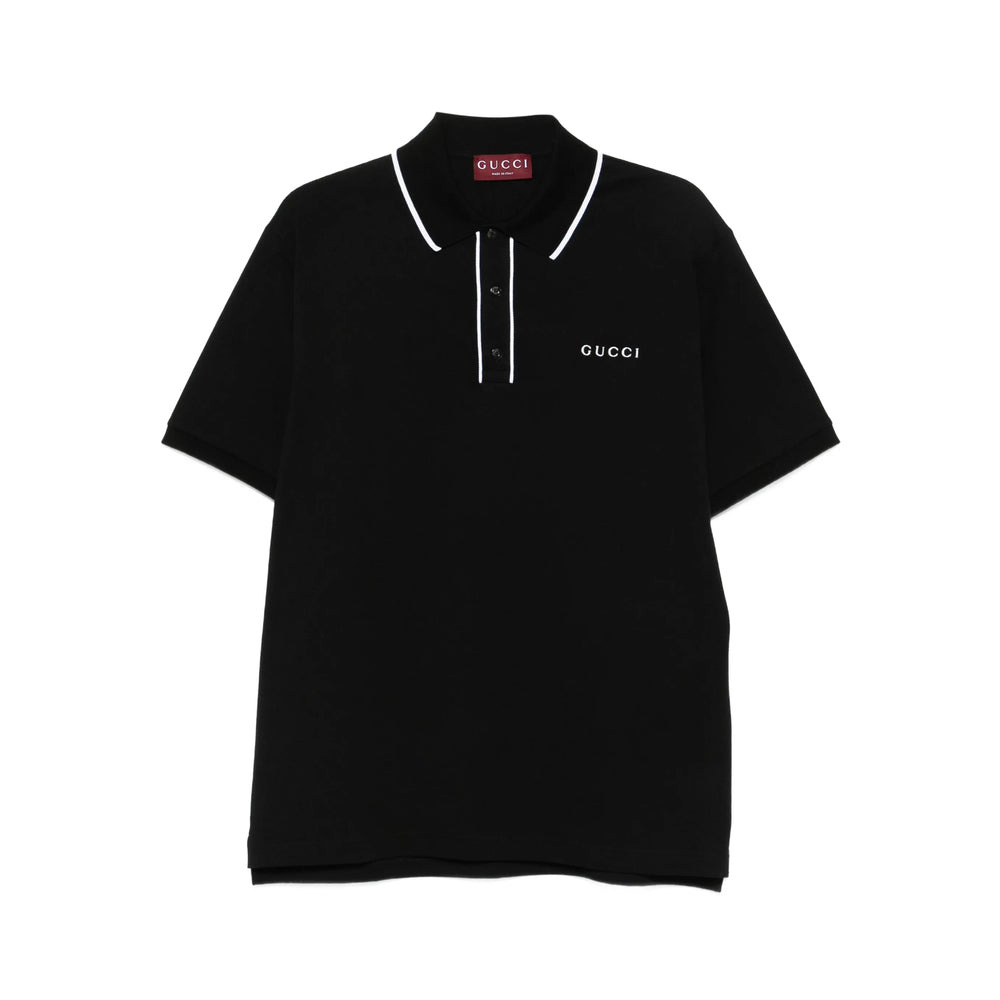 Gucci Black Polo Shirts Men - 1