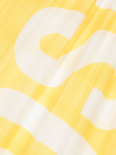 Moschino logo-print rectangle scarf outlook