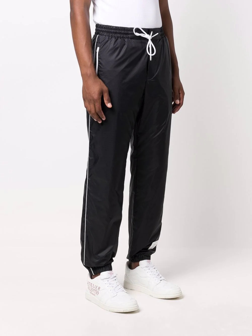 logo patch track pants - 3