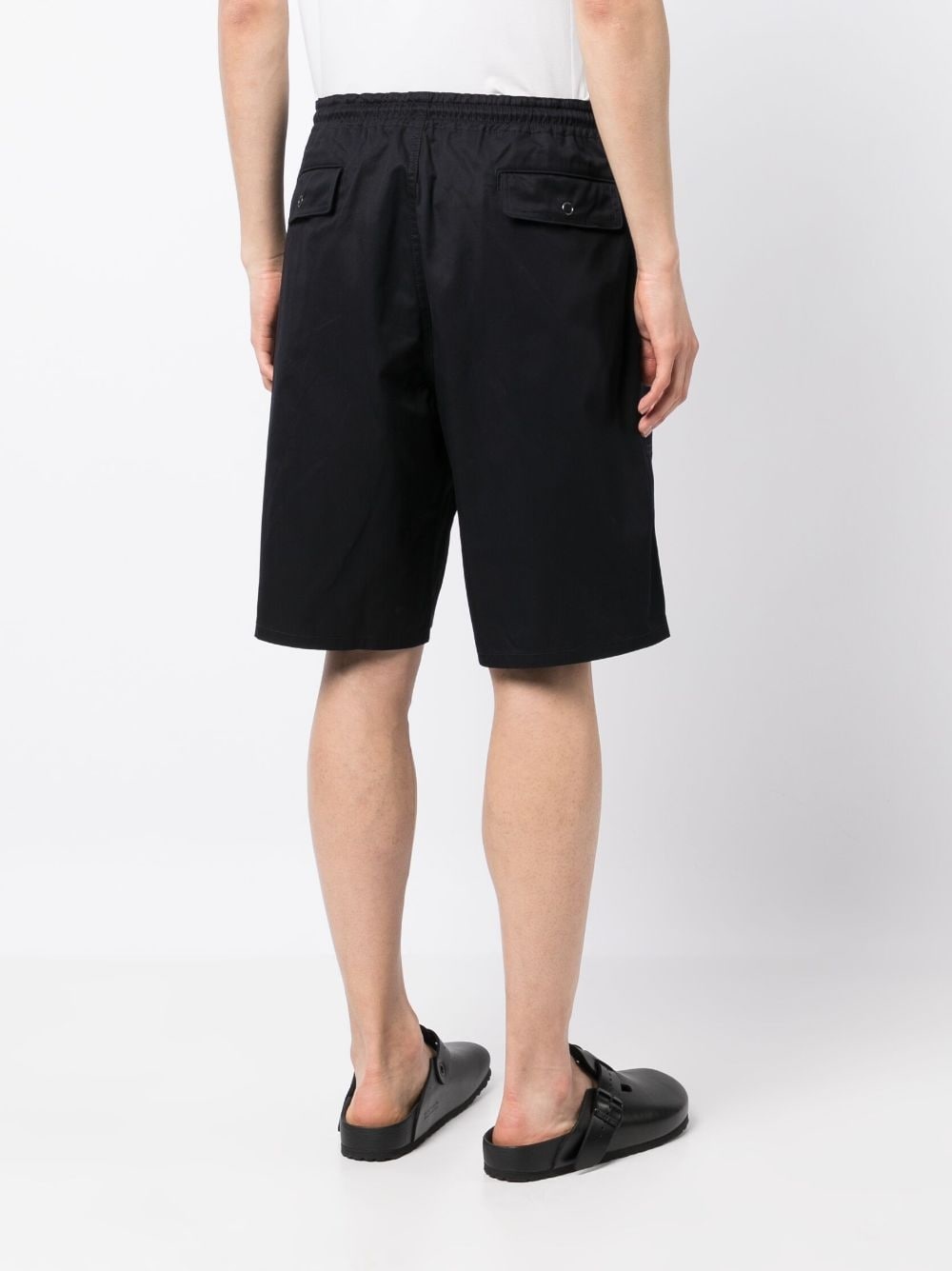 logo-patch track shorts - 4