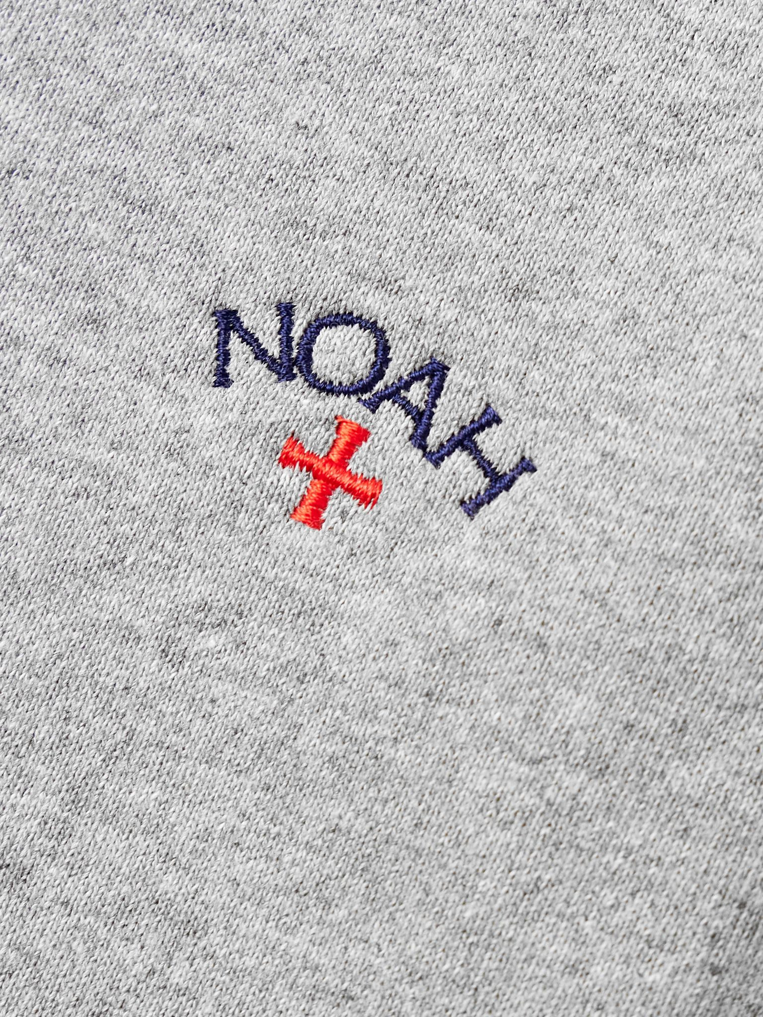Core Tapered Logo-Embroidered Cotton-Jersey Sweatpants Gray - 5