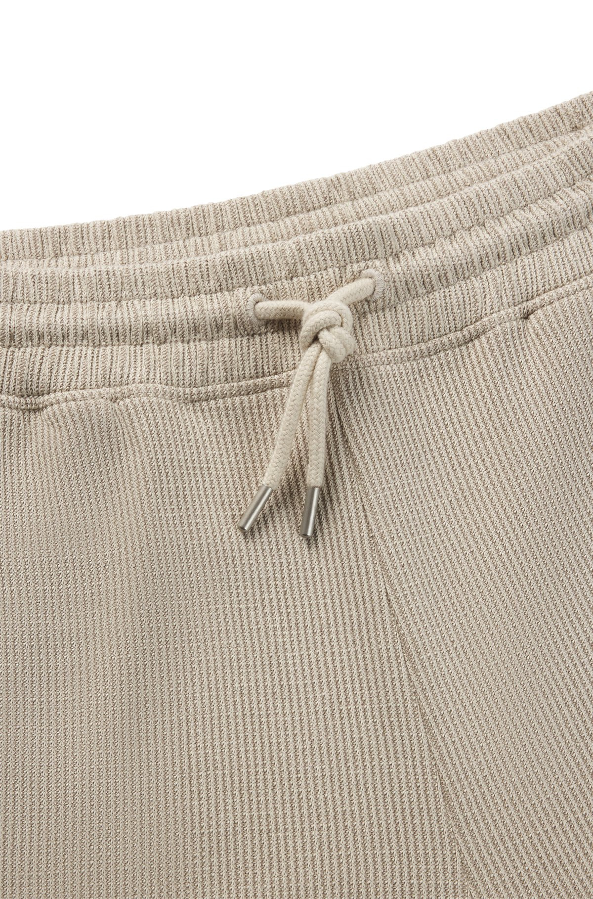 LOOSE-FIT SHORTS IN WAFFLE-STRUCTURED COTTON - 6