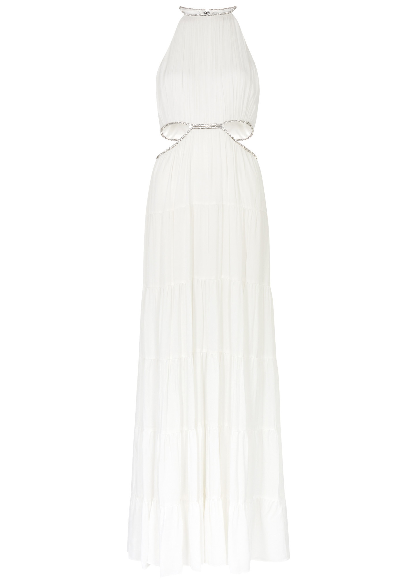 Mytrice cut-out twill maxi dress - 1