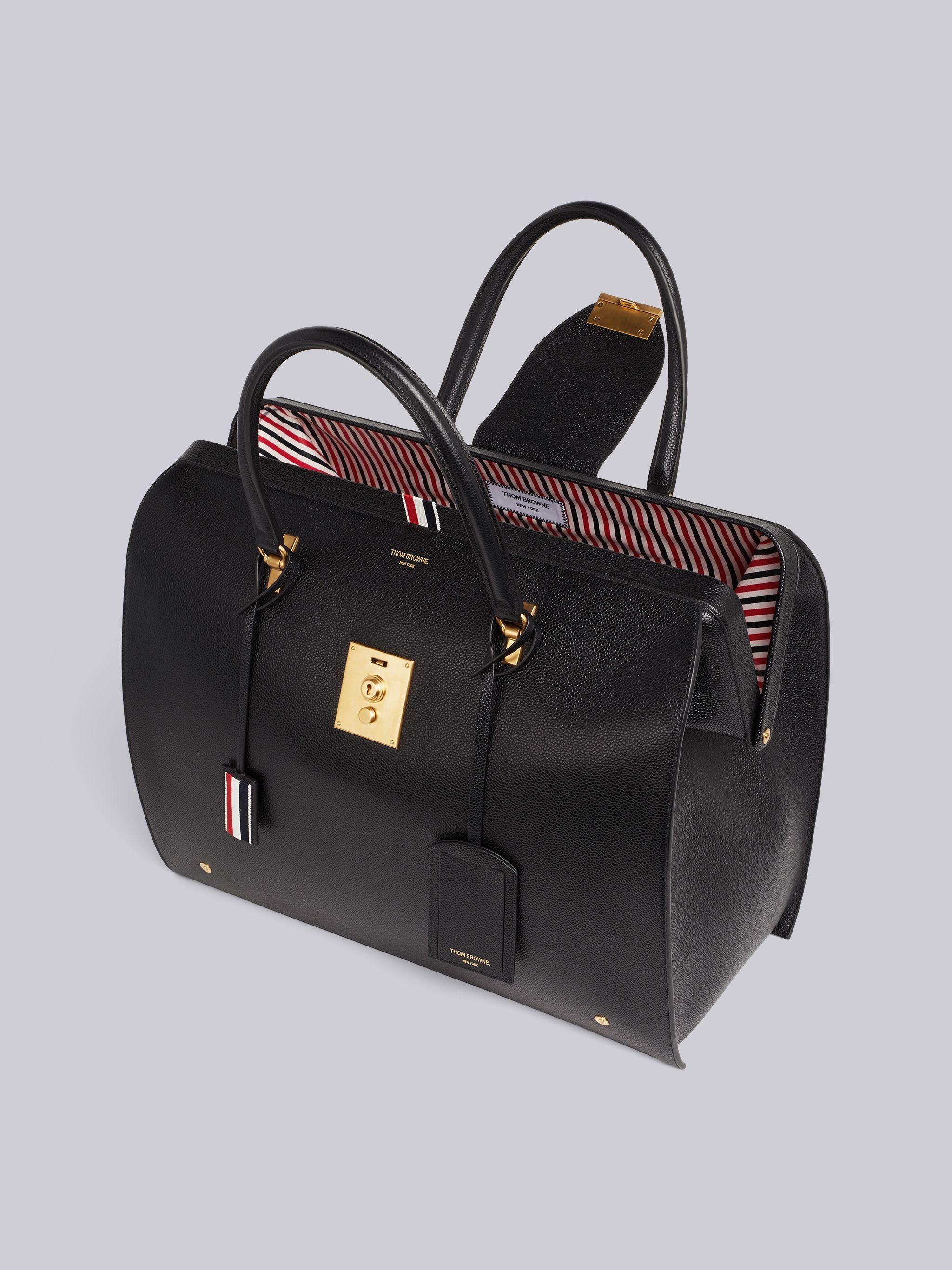 Thom Browne Pebbled Leather Mr. Thom Bag | REVERSIBLE