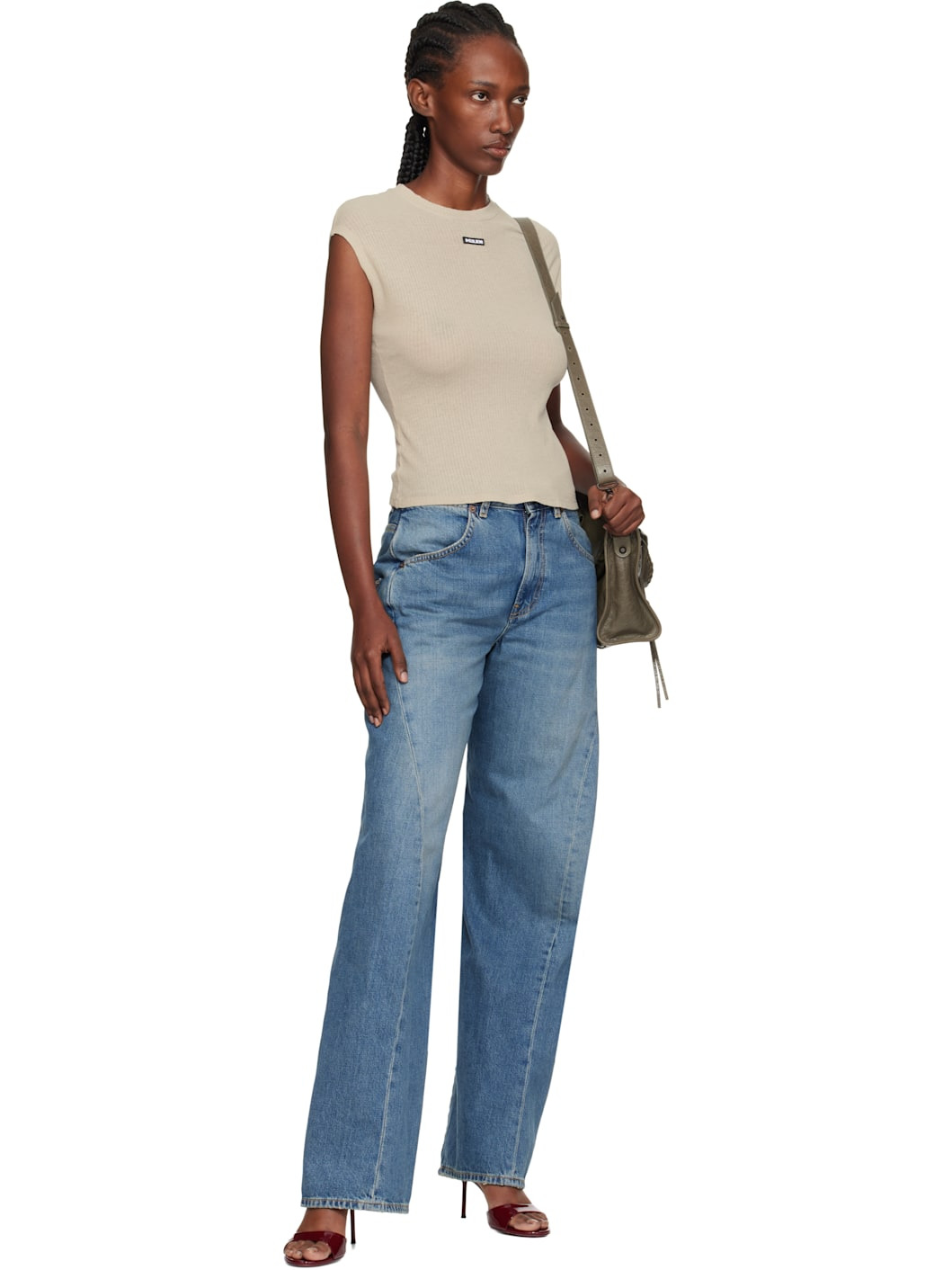 Taupe Staple S/S T-shirt - 4