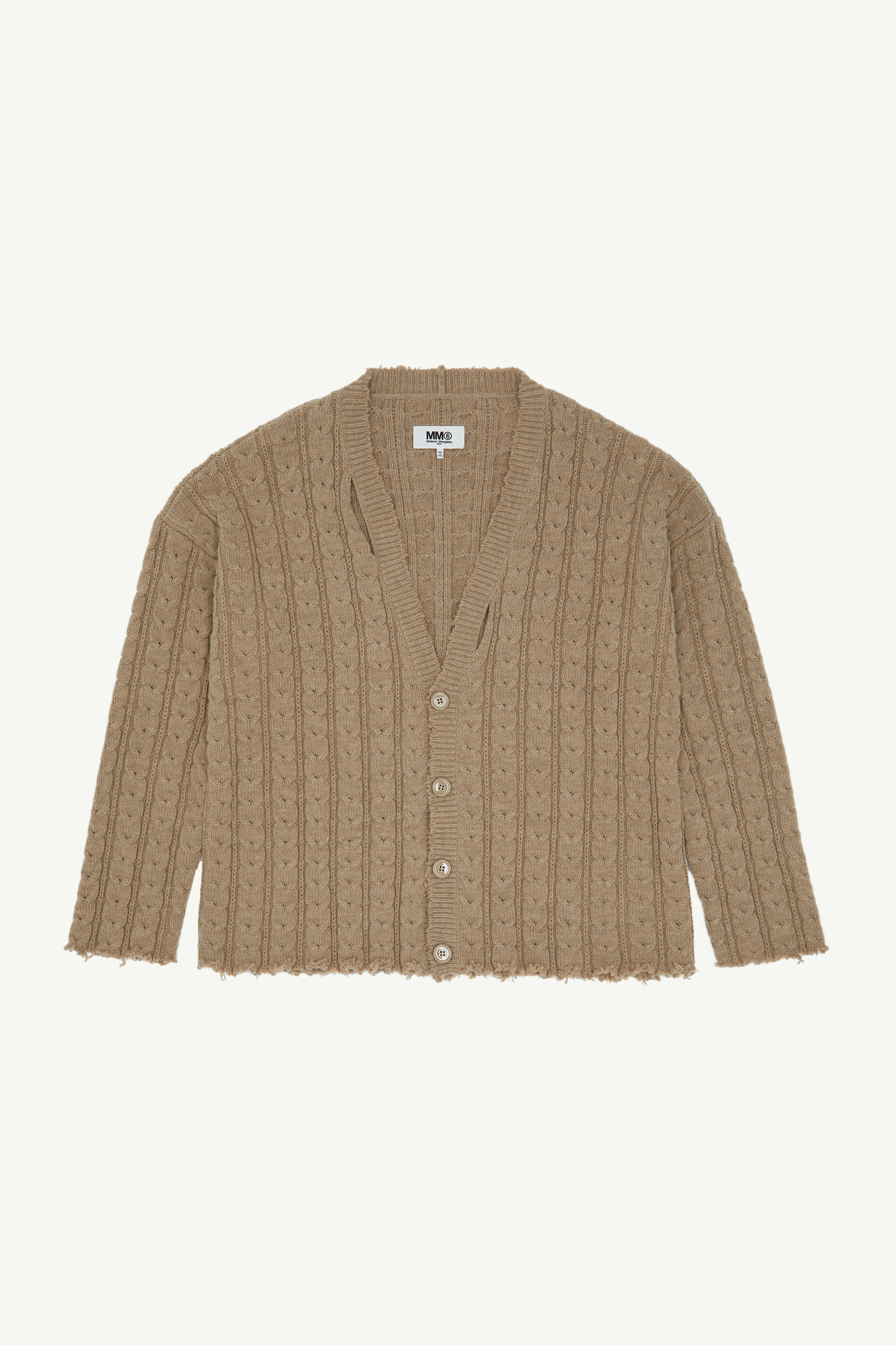 V-neck cardigan - 1