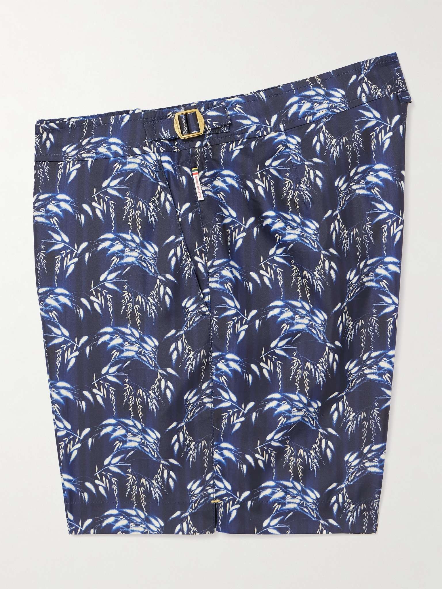 Bulldog Slim-Fit Mid-Length Printed Recycled Swim Shorts - 6