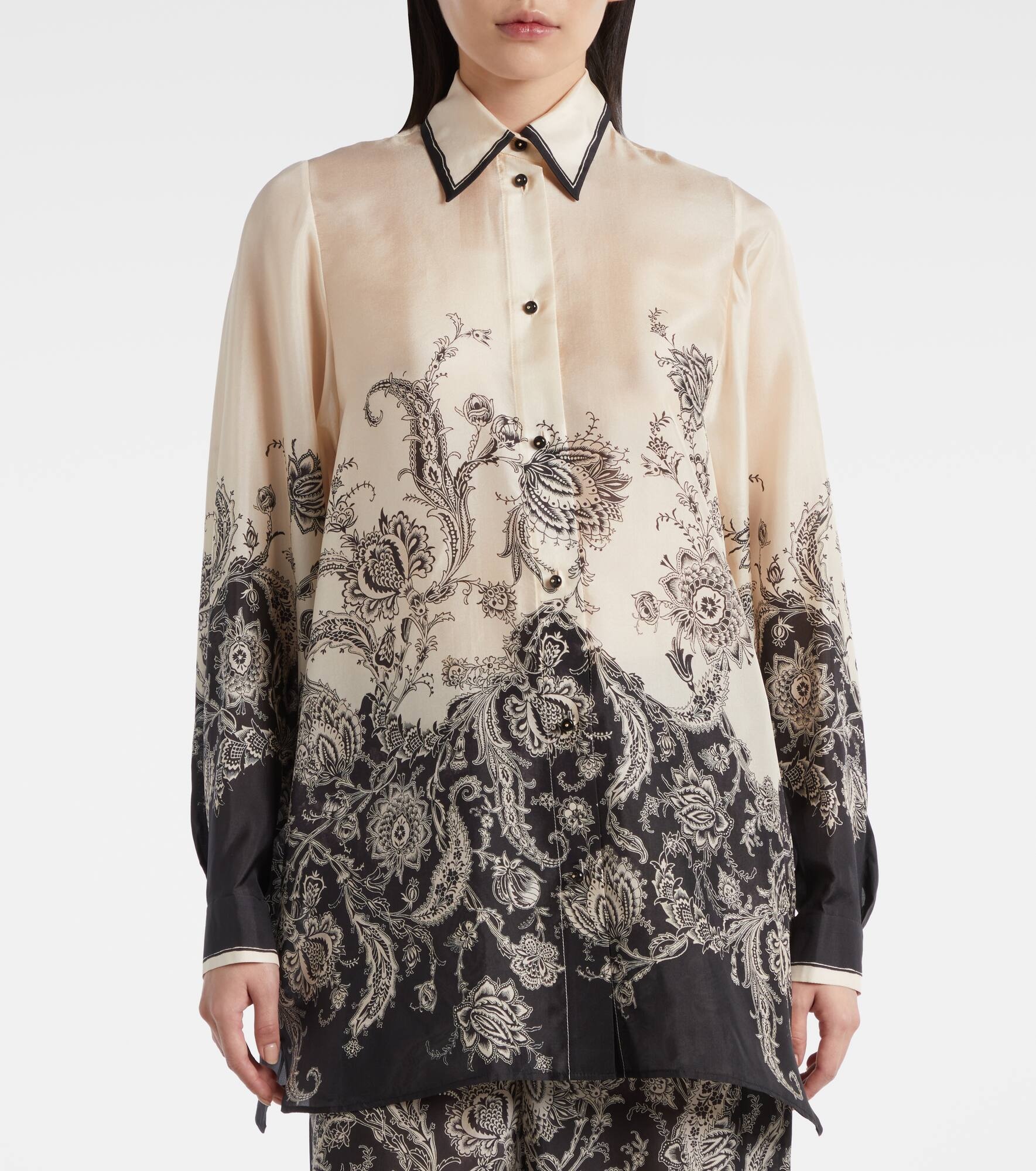 Rhiannon paisley silk shirt - 6