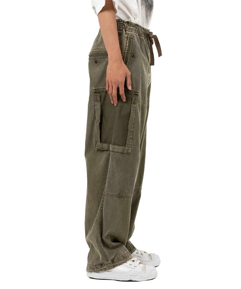 Cotton Satin Cargo Pants 21