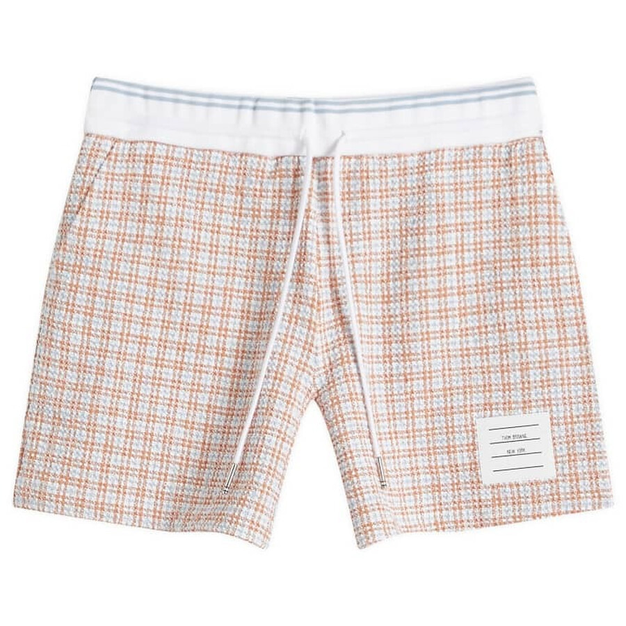 Thom Browne Ladies Tweed Summer Shorts - 5