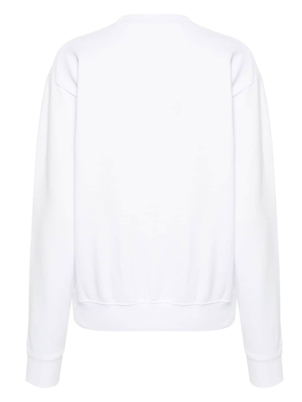 SRAC logo-print cotton sweatshirt - 2