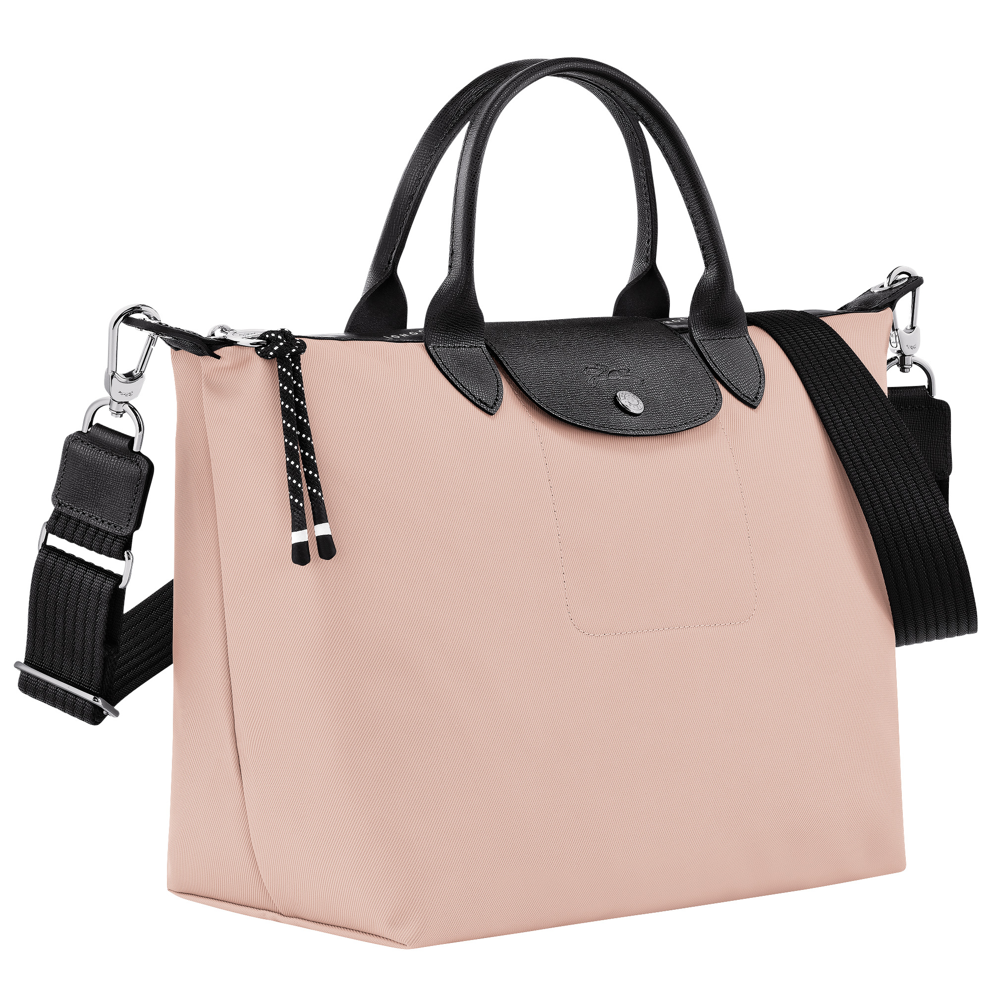 Le Pliage Energy L Handbag Nude - Recycled canvas - 2