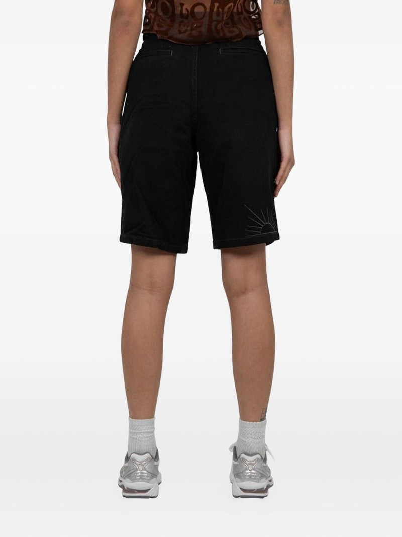 embroidered drawstring shorts 3