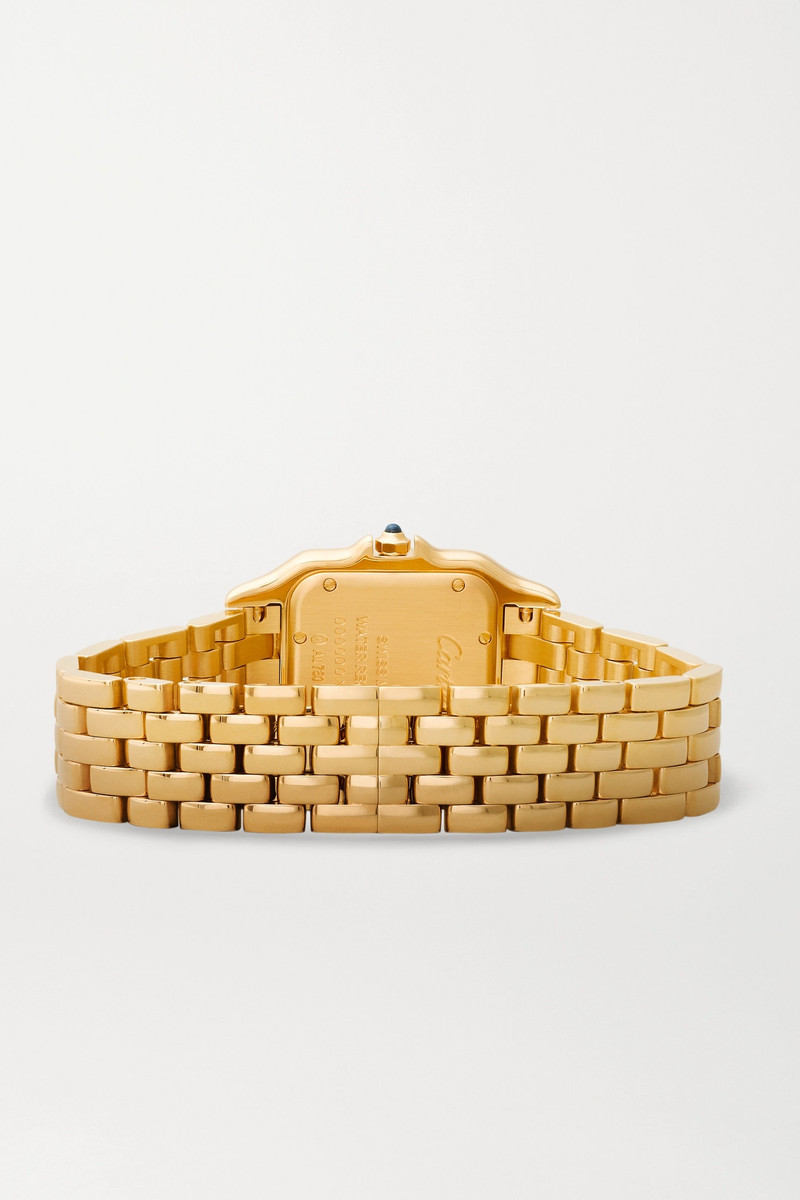 Panthère de Cartier 27mm medium 18-karat gold watch 6