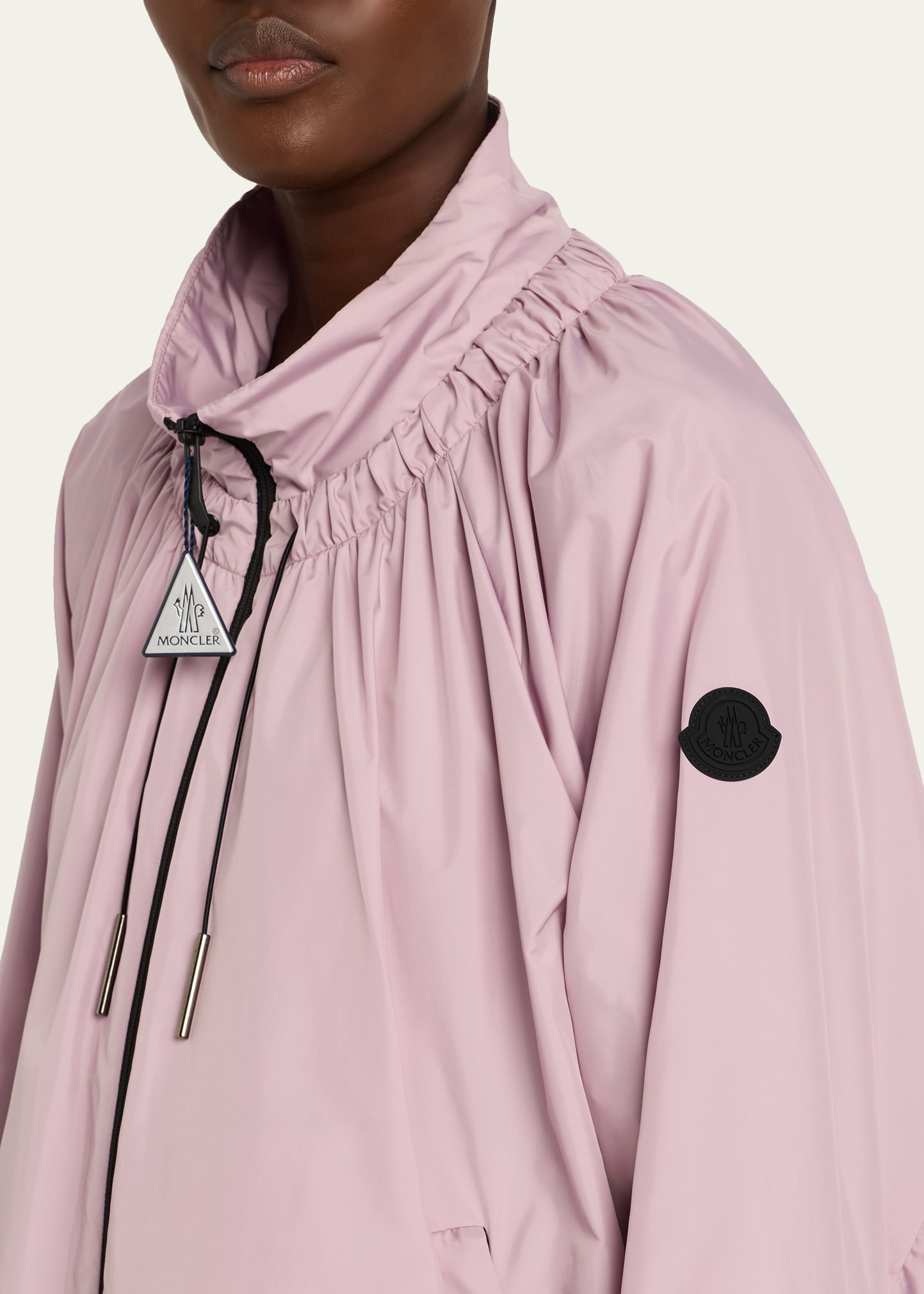 Valencay Drawstring Windbreaker Jacket - 5