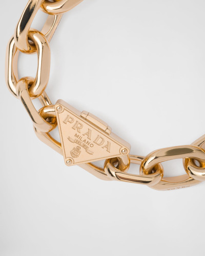 Prada Eternal Gold chain bracelet in yellow gold outlook