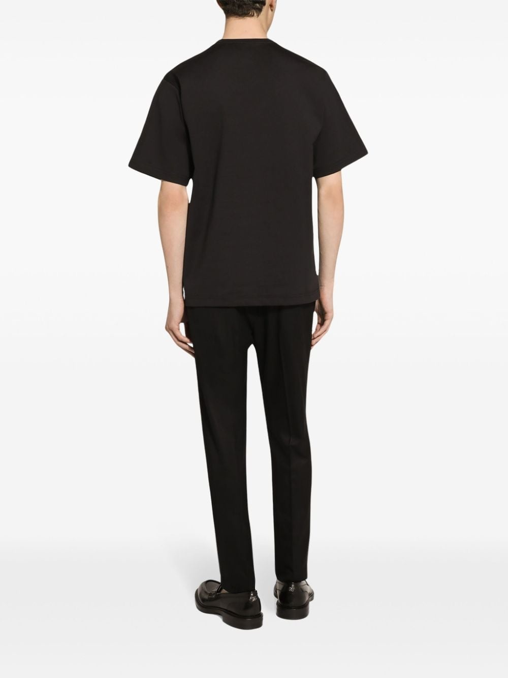embroidered logo t-shirt - 4