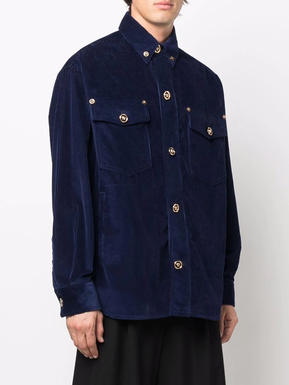 corduroy-effect jacket - 3