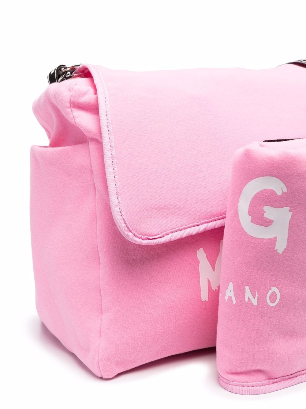 logo-print zip-up baby changing bag - 2