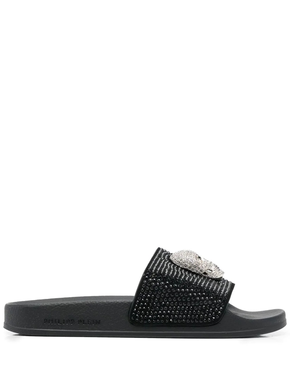 Skull strass pool slides - 1