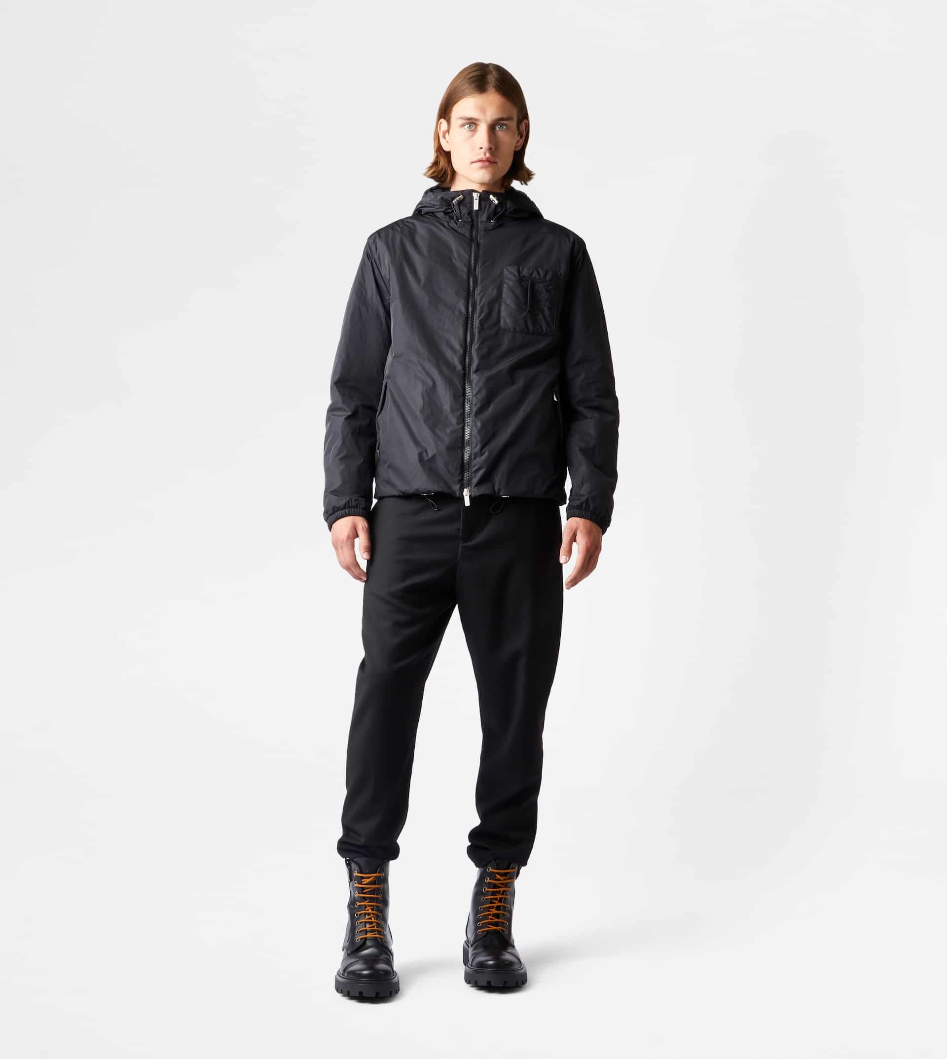 TOD'S PADDED WINDBREAKER - BLACK - 2