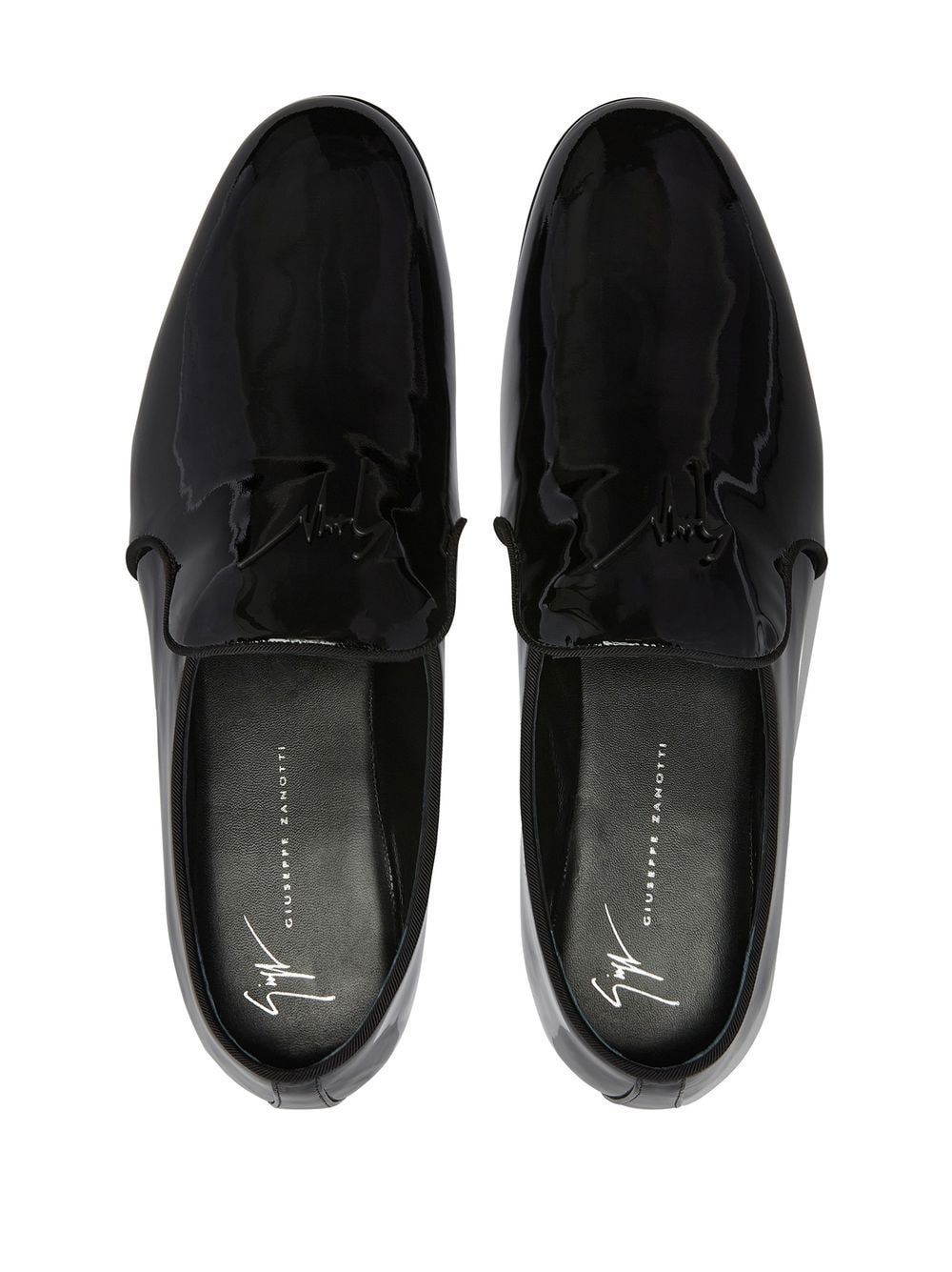 Fergus high-shine loafers - 4