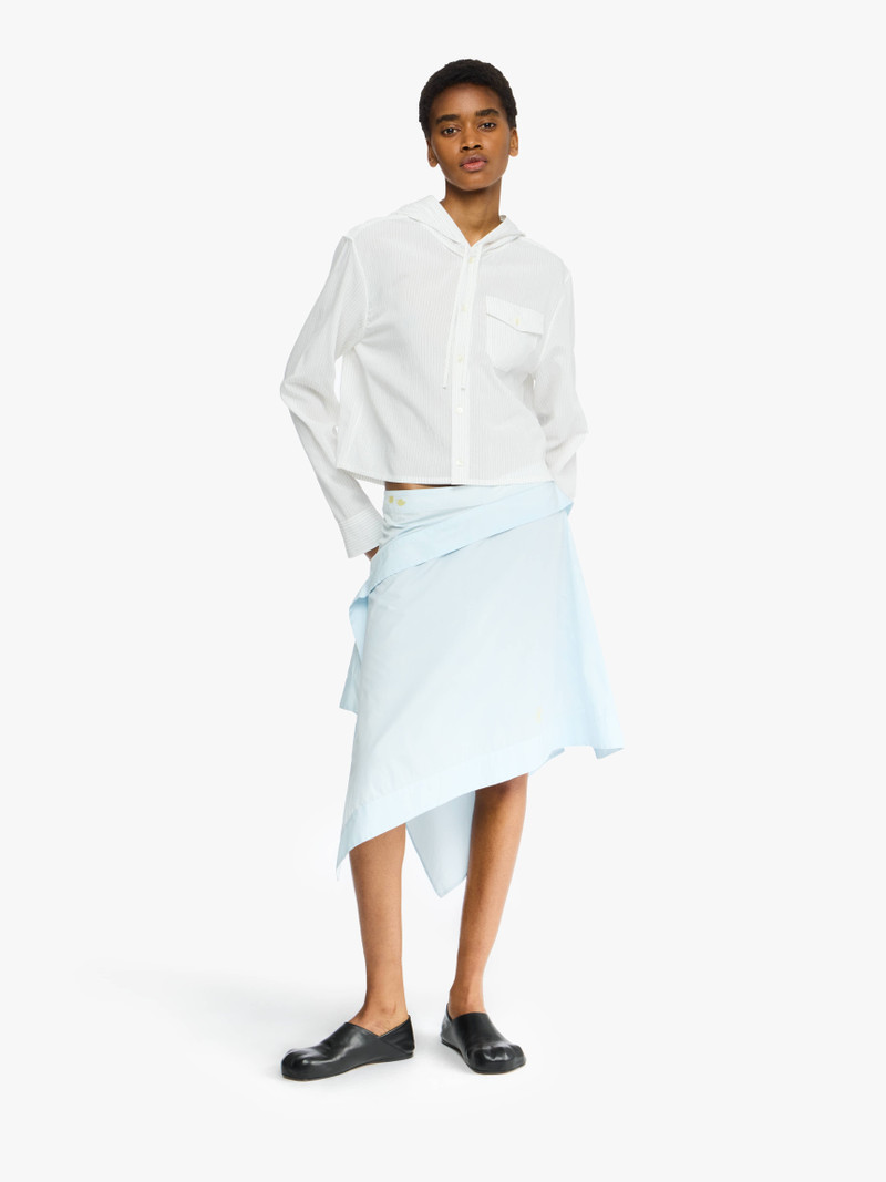 JW Anderson CROPPED HOODED SHIRT outlook