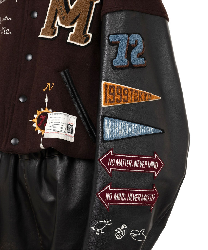 Roll-up Hem Stadium Jacket 16
