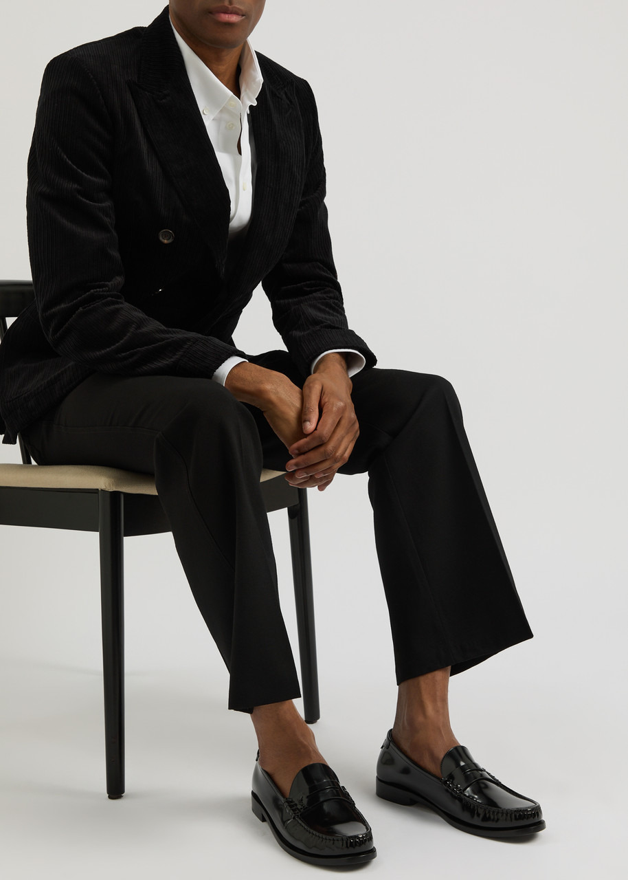 Saint Laurent Le Loafer 15 Gloss-leather Loafers - 5