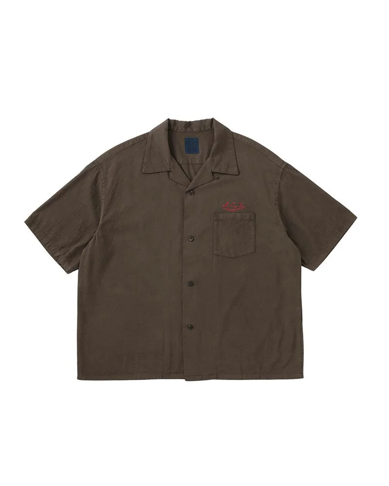 CROSBY SHIRT S/S (N.D.) DK.MUD - 1
