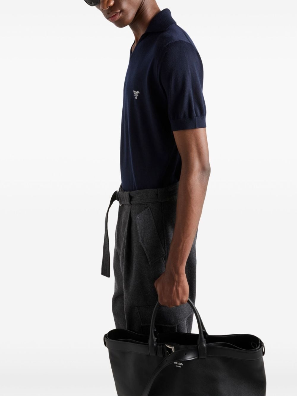 Cashmere polo shirt - 5
