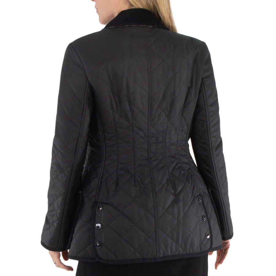 Burberry Diamond Quilted Cotton Riding Jacket - 5