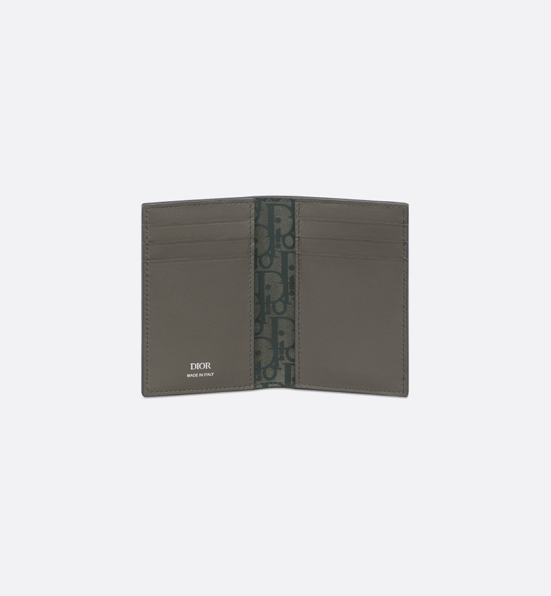 Dior Privé Vertical Bifold Card Holder 4